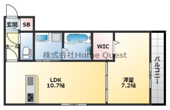 Vier Casa Dの物件間取画像